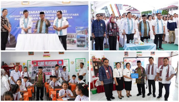 Wagub Sulut Dampingi Mendikdasmen Tinjau SDN Ampreng, Calon Penerima Revitalisasi 2026