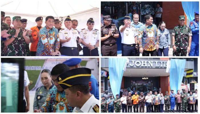 Gubernur Sulut Resmikan Mako Bakamla, Pengawasan Laut Diperkuat