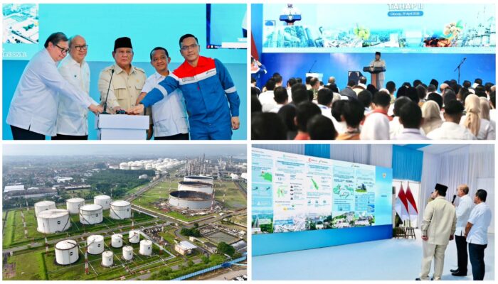 Prabowo Subianto Resmikan Groundbreaking Hilirisasi Tahap II di Cilacap