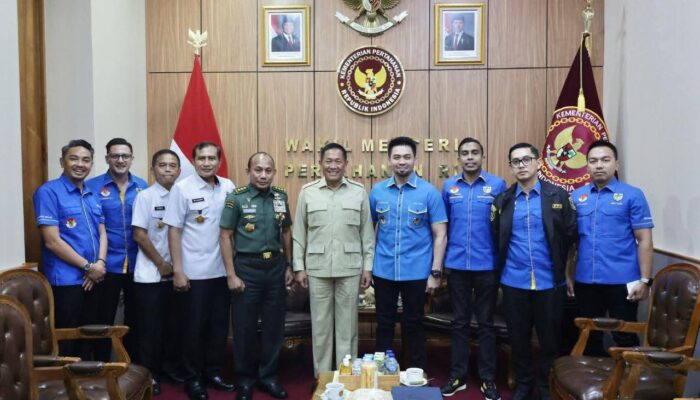 Wamenhan Terima Audiensi KNPI, Dorong Peran Pemuda dalam Kemandirian Ekonomi dan Pertahanan Negara