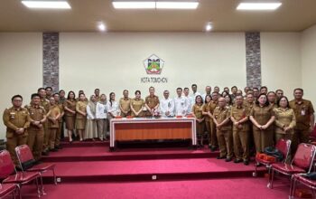 Wali Kota Tomohon Hadiri Entry Meeting Pemeriksaan BPK RI