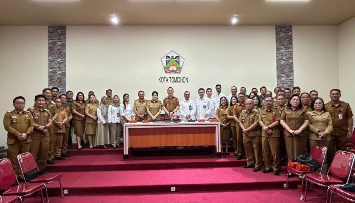 Wali Kota Tomohon Hadiri Entry Meeting Pemeriksaan BPK RI
