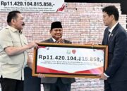 Menhan Hadiri Penyerahan Aset Negara Hasil Penertiban Kawasan Hutan Tahap VI