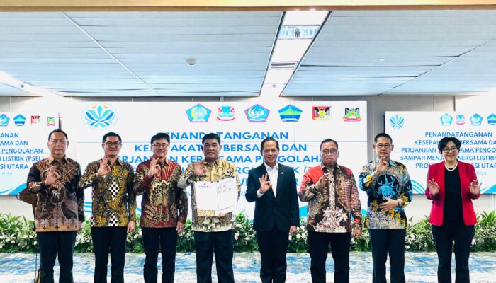 Tomohon Teken Kerja Sama Pengolahan Sampah Jadi Energi Listrik di KLH