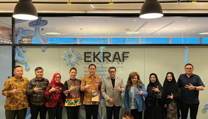 Pemkot Tomohon Dorong Penguatan Industri Kreatif, Audiensi dengan Menteri Ekraf RI