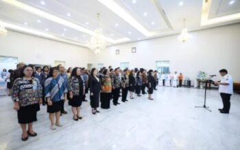 Perempuan Sulut Didorong Jadi Motor Pembangunan, Gubernur Lantik Pengurus BKOW dan LPPD