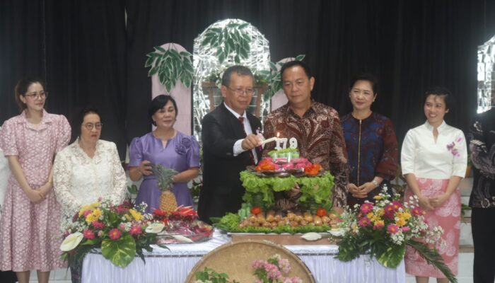 Wali Kota Tomohon Hadiri Ibadah Syukur HUT ke-179 GMIM Syaloom Sarongsong Tumatangtang