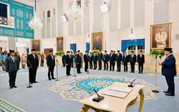 Presiden Prabowo Lantik Sejumlah Pejabat Negara, Perkuat Kabinet Periode 2024–2029