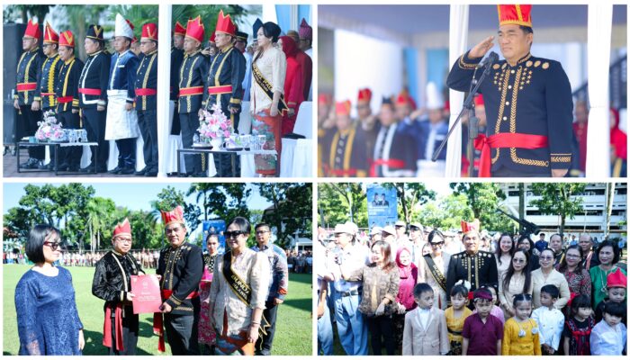 Gubernur Yulius Selvanus Pimpin Upacara Hardiknas 2026, Tekankan Program Pembelajaran Mendalam di Sulawesi Utara