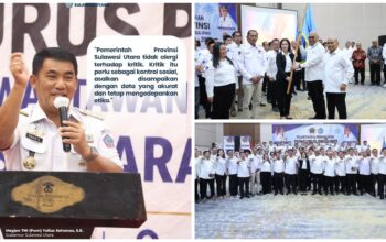 Sintya Bojoh Resmi Pimpin PWI Sulut, Gubernur Dorong Pers Kawal Pembangunan