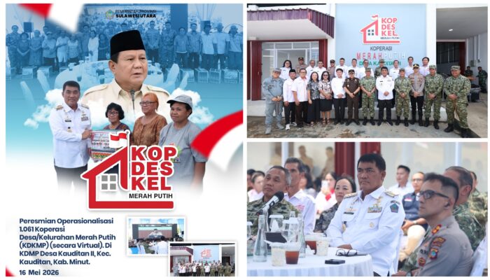 Gubernur Yulius dan Forkopimda Sulut Kawal Program Presiden Prabowo Bangun Ekonomi Desa