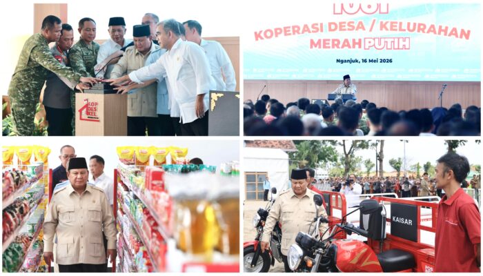 Prabowo Resmikan 1.061 Koperasi Merah Putih, Perkuat Ekonomi Desa dan Kelurahan