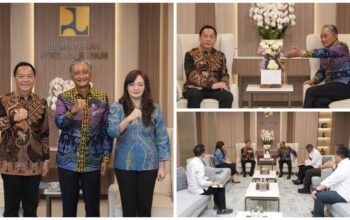 Wali Kota dan Wakil Wali Kota Tomohon Bahas Pembangunan Infrastruktur Bersama Menteri PU RI