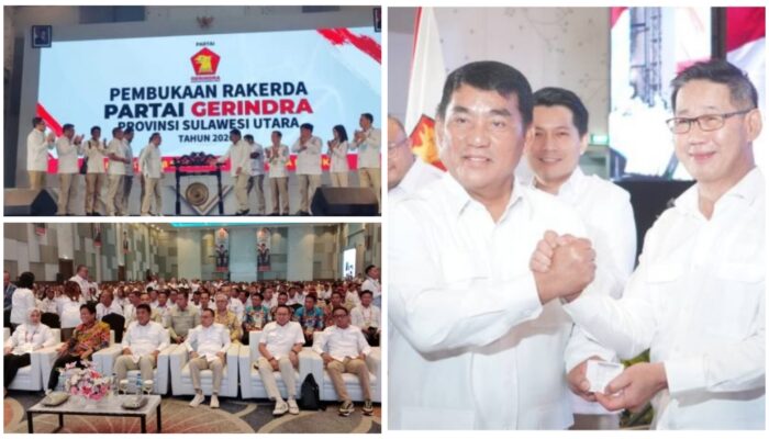 Gerindra Sulut Konsolidasi Kekuatan, Rakerda Jadi Panggung Soliditas Kader