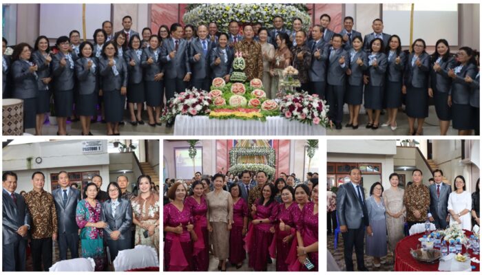 Wali Kota Caroll Senduk Hadiri Syukuran HUT ke-44 Jemaat GMIM Kakaskasen Maranatha
