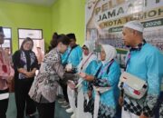 Wawali Tomohon Lepas 10 Jemaah Haji, Tekankan Jaga Kesehatan dan Nama Baik Daerah