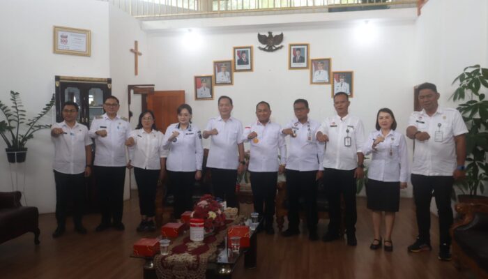 Pemkot Tomohon dan Kemenkum Sulut Perkuat Kolaborasi Bidang Hukum