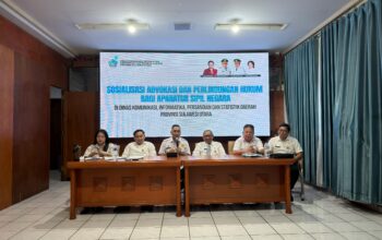 LKBH Korpri Sulut Sosialisasikan Mekanisme Bantuan Hukum bagi ASN di Diskominfo Sulut