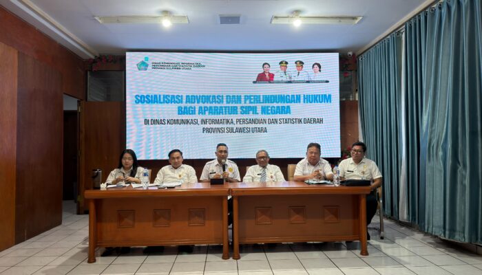 LKBH Korpri Sulut Sosialisasikan Mekanisme Bantuan Hukum bagi ASN di Diskominfo Sulut