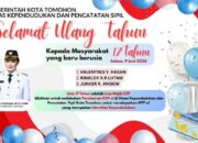 Pemkot Tomohon Dorong Warga Usia 17 Tahun Segera Rekam KTP-el