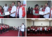 Wali Kota Tomohon Serahkan Apresiasi kepada Atlet dan Pelatih Berprestasi PORPROV XII Sulut 2025
