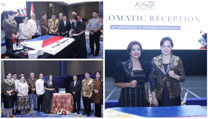 Wawali Sendy Rumajar Hadiri Resepsi Diplomatik HUT ke-128 Kemerdekaan Filipina di Manado