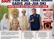 SAH! Pria Asal Turki Nikahi Gadis Jua-Jua OKI, Mahar Rp500 Juta dan Emas 67 Gram