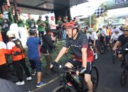 Wali Kota Tomohon Meriahkan Fun Bike HUT ke-68 Kodam XIII/Merdeka, Tempuh 45 Kilometer Keliling Danau Tondano