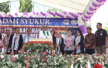 Wawali Sendy Rumajar Hadiri Ibadah Syukur HUT ke-195 Pekabaran Injil dan Pendidikan Kristen GMIM