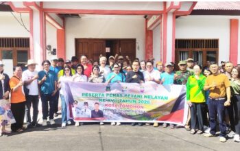 Pemkot Tomohon Lepas Kontingen PENAS Petani Nelayan XVII ke Gorontalo
