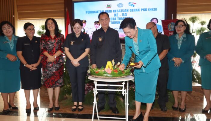 HKG PKK ke-54 Dirangkaikan Pelantikan Pengurus PUSPAGA, Wali Kota Tomohon Tekankan Penguatan Keluarga dan Zero Stunting