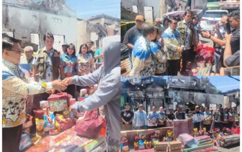 Negara Hadir di Tengah Musibah, Gubernur Yulius Gerak Cepat Salurkan Bantuan bagi Korban Kebakaran Asgap Pakowa