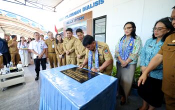 Wujudkan Pelayanan Publik Berkualitas, Gubernur Yulius Resmikan Unit Hemodialisis RSMN Bitung dan Dukung RSUD Naik Tipe C