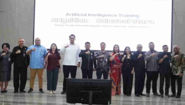Sekdaprov Tahlis Gallang Buka AI Ignition Program 2026, Dorong Generasi Digital Sulut Kuasai AI untuk Pendidikan dan UMKM