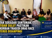 Tak Sekadar Santunan, TIDAR Sulut Pastikan Korban Tragedi Drag Race Terus Didamping