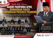 Wali Kota Tomohon Hadiri Paripurna DPRD, Dengarkan Pidato Kenegaraan Presiden Prabowo