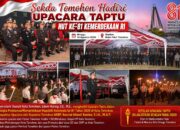 Sekda Tomohon Hadiri Upacara Taptu HUT ke-81 Kemerdekaan RI