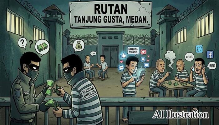Skandal Rutan Tanjung Gusta Medan: Potret Kebobrokan Sistemik dan Urgensi Penegakan Hukum Tanpa Kompromi