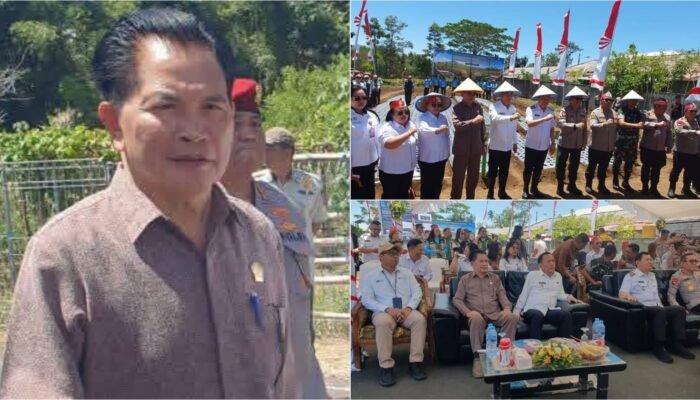 Ketua DPRD Tomohon Hadiri Penanaman Bawang Putih Serentak Dukung Percepatan Swasembada