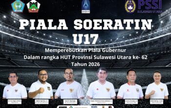 Piala Soeratin U-17 Perebutkan Trofi Gubernur Sulut, PSKT Tomohon Jadi Tuan Rumah
