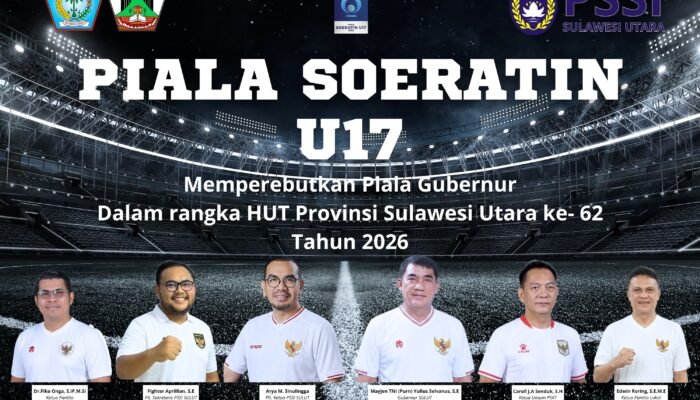 Piala Soeratin U-17 Perebutkan Trofi Gubernur Sulut, PSKT Tomohon Jadi Tuan Rumah