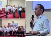 Ketua PWI Sulut Sintya Bojoh Resmi Lantik Terry Wagiu Pimpin PWI Tomohon, Wali Kota: Pers Garda Terdepan Lawan Hoaks dan Majukan Daerah