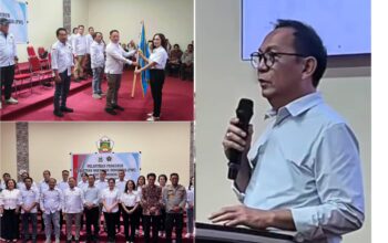 Ketua PWI Sulut Sintya Bojoh Resmi Lantik Terry Wagiu Pimpin PWI Tomohon, Wali Kota: Pers Garda Terdepan Lawan Hoaks dan Majukan Daerah