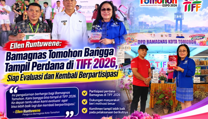 Ellen Runtuwene: Bamagnas Tomohon Bangga Tampil Perdana di TIFF 2026, Siap Evaluasi dan Kembali Berpartisipasi