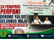 24 Pengprov Perpani Dorong Yulius Selvanus Maju sebagai Calon Ketum PB Perpani