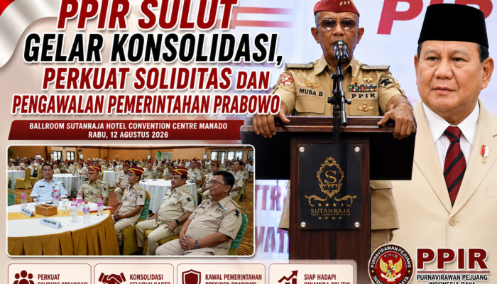 PPIR Sulut Gelar Konsolidasi, Perkuat Soliditas dan Pengawalan Pemerintahan Prabowo