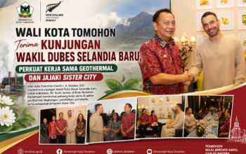 Wali Kota Tomohon Terima Kunjungan Wakil Dubes Selandia Baru, Perkuat Kerja Sama Geothermal dan Jajaki Sister City