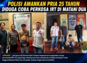 Polisi Amankan Pria 25 Tahun Diduga Coba Perkosa IRT di Matani Dua