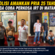 Polisi Amankan Pria 25 Tahun Diduga Coba Perkosa IRT di Matani Dua