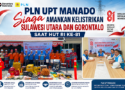 PLN UPT Manado Siaga Amankan Kelistrikan Sulawesi Utara dan Gorontalo Saat HUT RI ke-81